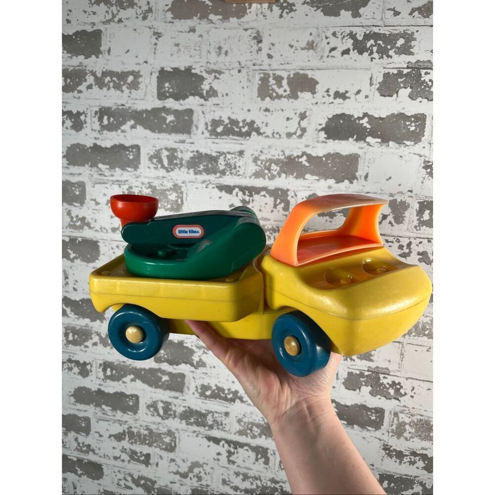 Little tikes | vintage bucket truck plastic